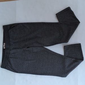 Philosophy Woman Stretch Waist Pants Plus 1X Black Off White Pockets